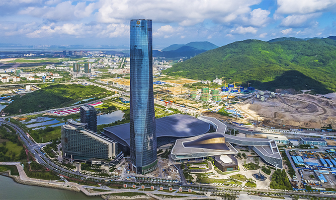 珠海十字門(mén)會(huì)展商務(wù)組團(tuán)一期標(biāo)志性塔樓（辦公酒店）工程